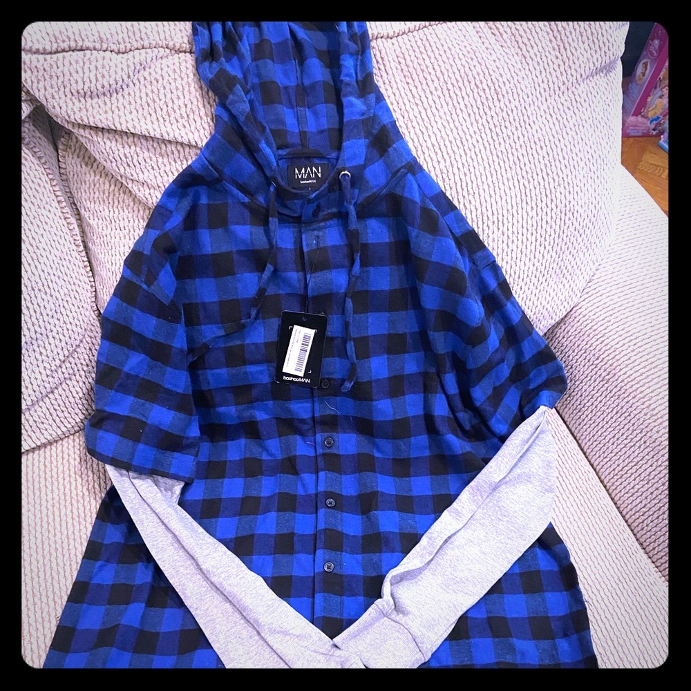 Boohoo Man Flannel Shirt